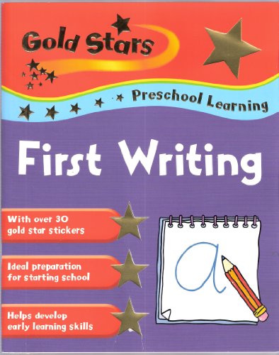 9781405430593: First Writing (Gold Stars Pre-school Learning)