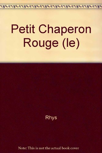 Stock image for LE PETIT CHAPERON ROUGE for sale by Le-Livre