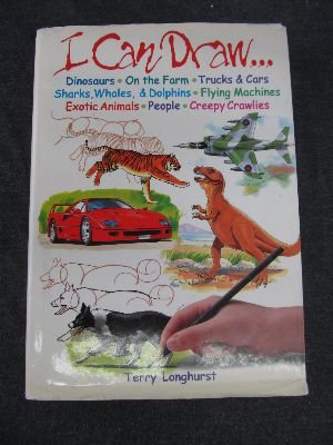 Imagen de archivo de I Can Draw. Dinosaurs. On the Farm. Trucks & Cars. Sharks, Whales, & Dolphins. Flying Machines. Exotic Animals. People. Creepy Crawlies. a la venta por Wonder Book