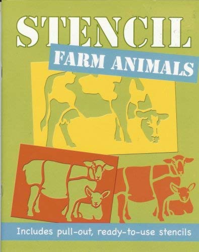 Imagen de archivo de Stencil Farm Animals a la venta por Wonder Book