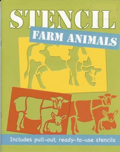 9781405445535: Stencil Farm Animals