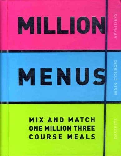 Beispielbild fr Million Menus zum Verkauf von WorldofBooks