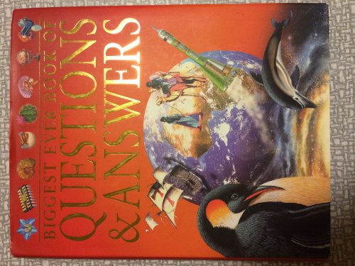 Beispielbild fr Biggest Ever Book of Questions and Answers by Ian James, Jinny Johnson, Angela Royston (2006) Hardcover zum Verkauf von SecondSale