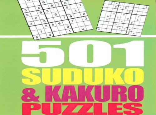 501 Sudoku and Kakuro Puzzles (9781405479325) by Paragon Books