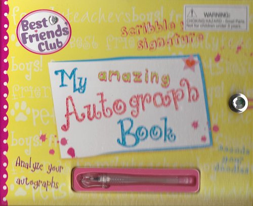 Imagen de archivo de My Amazing Autograph Book a la venta por Ebooksweb