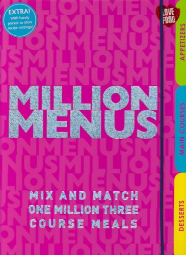 Beispielbild fr Million Menus - Love Food zum Verkauf von Reuseabook