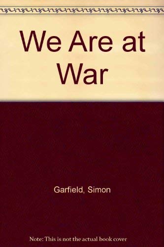 Imagen de archivo de We Are at War a la venta por Better World Books Ltd