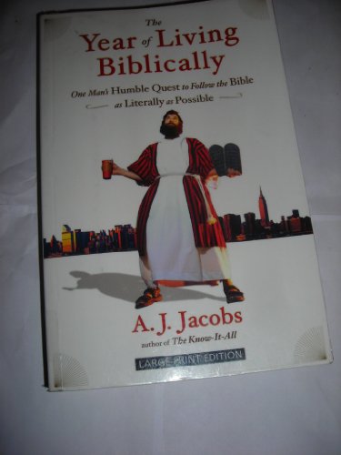 9781405687157: The year of living biblically one man's humble quest to follow the bible as literally as possible