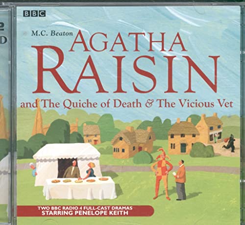 Imagen de archivo de Agatha Raisin: The Quiche of Death and the Vicious Vet a la venta por WorldofBooks