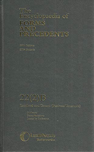 9781405701242: Encyclopaedia of Forms and Precedents 22: Part 2 OB