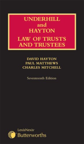 Stock image for Law Relating to Trustees for sale by Mispah books