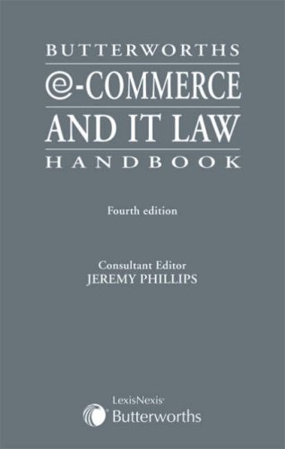 Beispielbild fr Butterworths e-Commerce and Information Technology Law Handbook zum Verkauf von Hay-on-Wye Booksellers