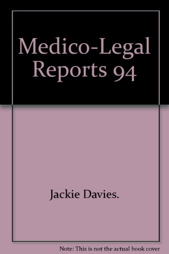 9781405720120: Medico-Legal Reports 94