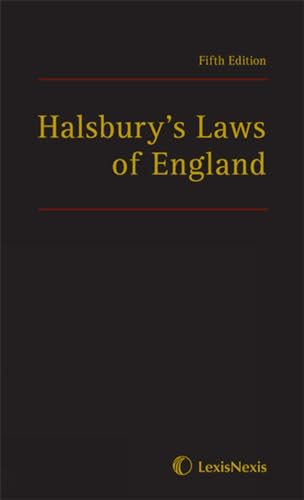 9781405734394: Halsbury's Laws of England