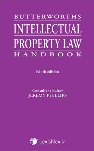 Beispielbild fr Butterworths Intellectual Property Law zum Verkauf von Phatpocket Limited
