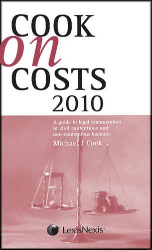 Beispielbild fr COOK ON COSTS 2010 zum Verkauf von WorldofBooks