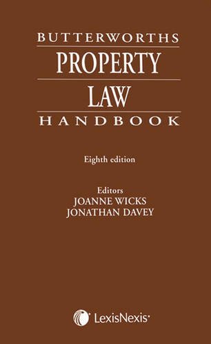 Stock image for Butterworths Property Law Handbook for sale by WorldofBooks