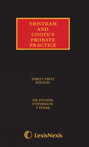 9781405745680: Tristram and Coote's Probate Practice.