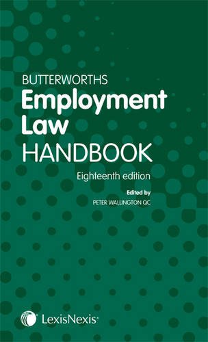 Imagen de archivo de Butterworths Employment Law a la venta por Better World Books Ltd