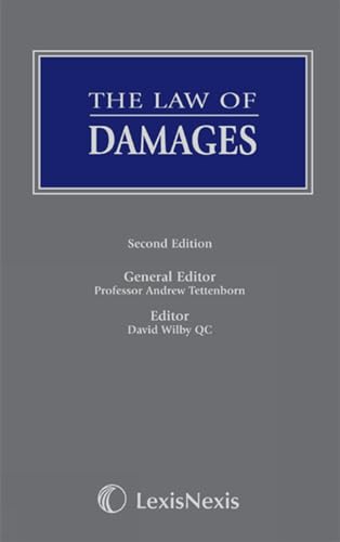 Law of Damages (9781405751094) by Professor Andrew Tettenborn; David Wilby; David Bennett