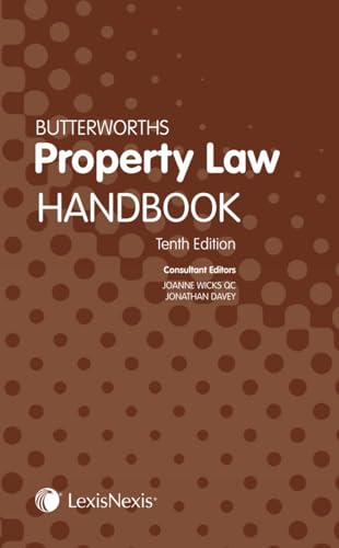 Stock image for Butterworths Property Law Handbook for sale by Better World Books Ltd