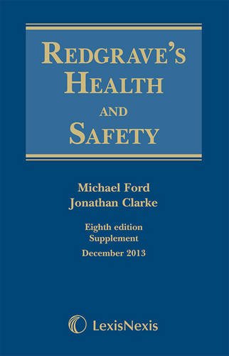 Beispielbild fr Redgrave's Health and Safety: Supplement zum Verkauf von Anybook.com