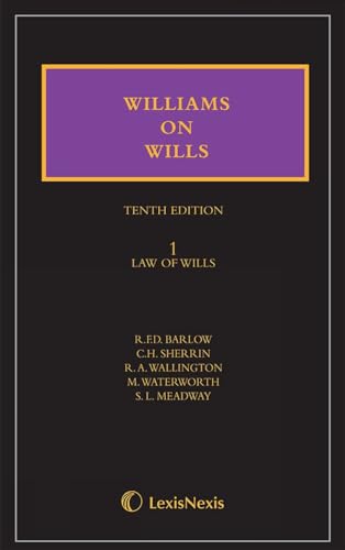 Stock image for Williams on Wills for sale by Better World Books Ltd