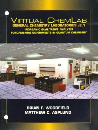 Virtual ChemLab for General Chemistry V.2.1 (9781405801492) by Brian F. Woodfield