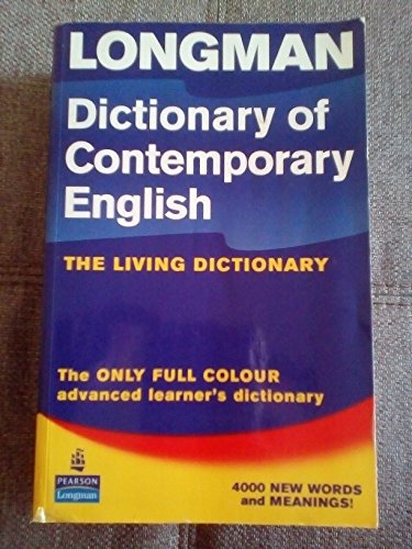 Imagen de archivo de Longman Dictionary of Contemporary English: The Living Dictionary a la venta por WorldofBooks