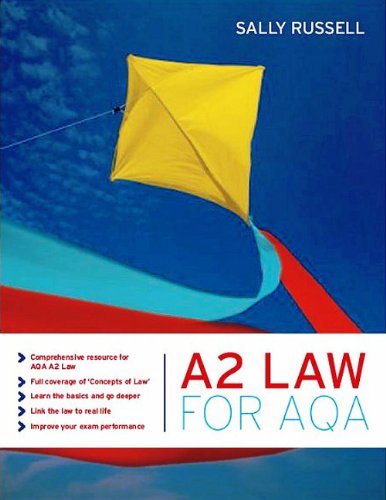 Imagen de archivo de A2 Law for AQA a la venta por Reuseabook