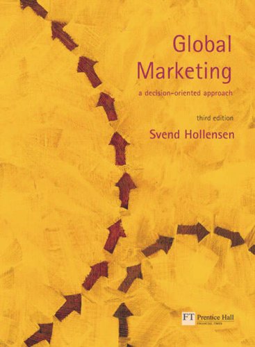 Online Course Pack: Global Marketing:A decision-oriented approach with OneKey WCT Access Card: Hollensen, Global Marketing 3e: AND OneKey Website Access Card (9781405810418) by Hollensen, Svend
