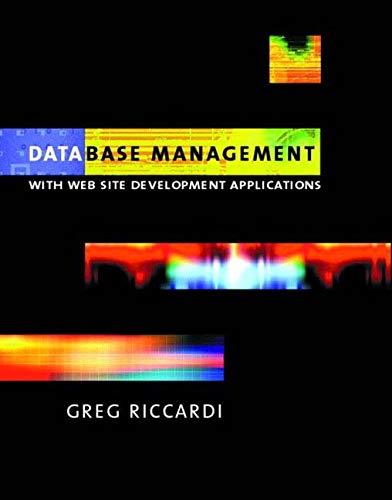 Database Management: With Website Development Applications: AND Oracle 9i Programming - A Primer (9781405810593) by Greg Riccardi; Rajshekhar Sunderraman