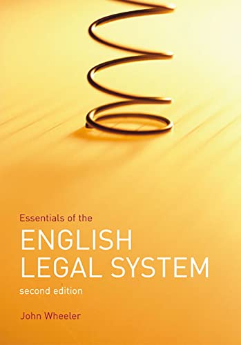 Essentials of The English Legal System (Frameworks Series)