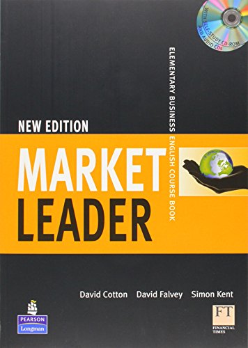 Beispielbild fr Market Leader 1 New Edition: Elementary Business English Course Book with S elf-Study CD-ROM and Audio CD zum Verkauf von Infinity Books Japan