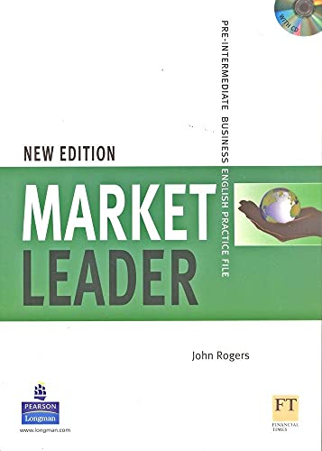 Market Leader Pre-Intermediate Practice File with Audio CD Pack - Rogers, John