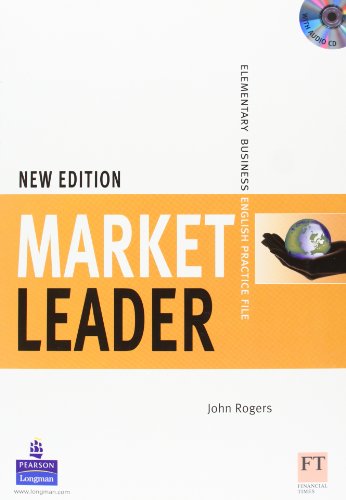 Beispielbild fr Market Leader 1 New Edition: Elementary Business, Practice File Pack (Book and Audio CD) zum Verkauf von Buchpark