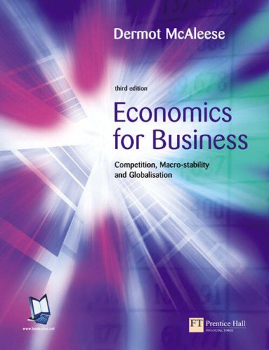 9781405814133: Multi Pack: Sconomics for Business: Competition, Macrostability and Globalisation with Economics Dictionary