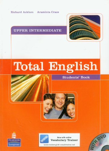 9781405815642: Total English Upper Intermediate Students' Book and DVD Pack