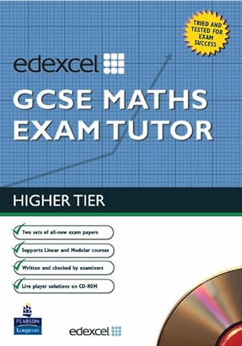 9781405816380: Edexcel GCSE Maths Exam Tutor: Higher (Workbook and CD-ROM)