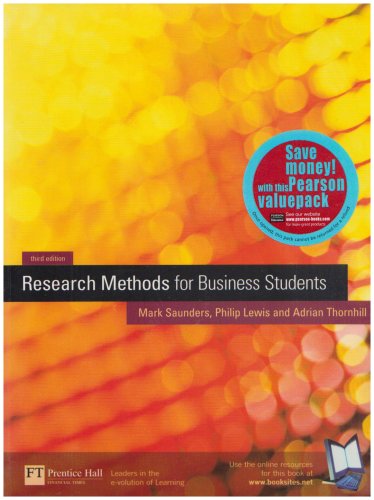 9781405817783: Value Pack: Research Methods for Business Students with Researching and Writing a Dissertation for Business Students: AND Researching and Writing a Dissertation for Business Students