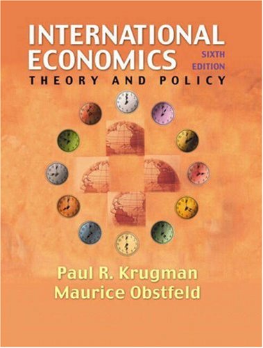Value Pack: International Economics:Theory and Policy (Int. Ed) with International Economics Update Booklet: AND International Economics Update Booklet (9781405818018) by Krugman, Paul R.; Obstfeld, Maurice