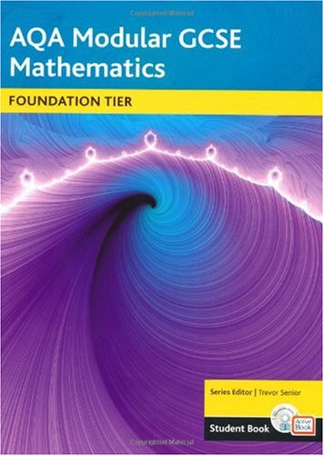 Stock image for AQA GCSE Maths 2006: Modular Foundation Student Book and ActiveBook for sale by AwesomeBooks