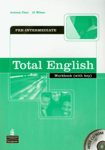 Beispielbild fr Total English Pre-Intermediate Workbook with Key and CD-Rom Pack zum Verkauf von WorldofBooks