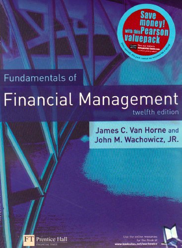 Fundamentals of Financial Management: AND Onekey Blackboard Access Card (9781405821759) by James C. Van Horne