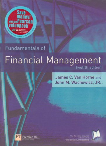 Beispielbild fr Fundamentals of Financial Management: AND Onekey Website Access Card zum Verkauf von Phatpocket Limited