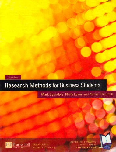 Research Methods for Business Students: AND Onekey Research Methods Access Card (9781405821810) by Mark Saunders