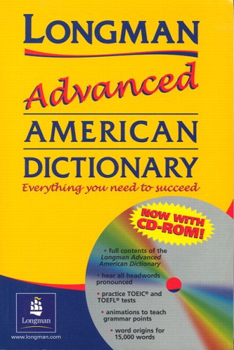 Longman Advanced American Dictionary (hardcover) with CD-ROM (9781405822374) by LONGMAN