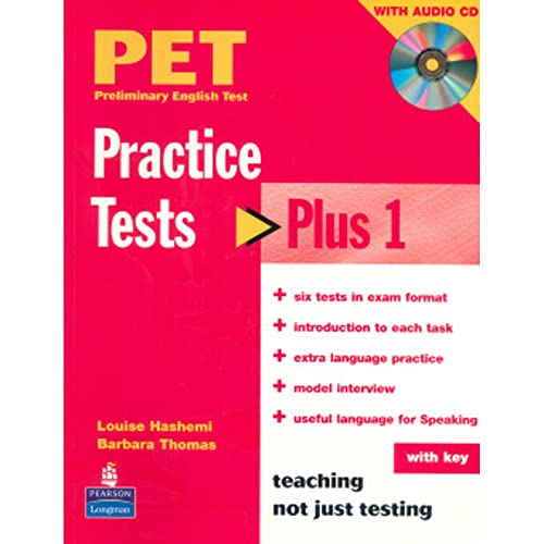 9781405822831: Practice Tests Plus with Key NE and Audio CD Pack [Lingua inglese]: Vol. 1