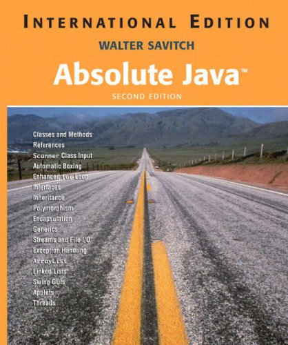 9781405825306: Online Course Pack:Absolute Java (International Edition) with Codemate Student Access Kit