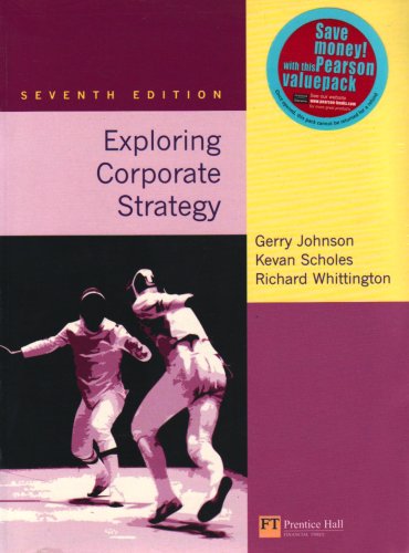 Exploring Corporate Strategy: AND Onekey Blackboard Access Card: Text Only (9781405825665) by Gerry Johnson